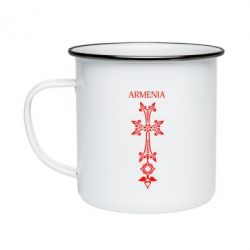Кружка эмалированная Armenia - PrintSalon