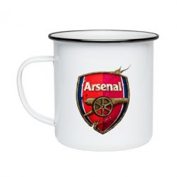 Кружка емальована Arsenal Art Logo - PrintSalon