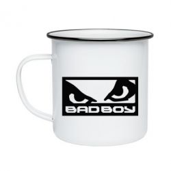Кружка эмалированная Bad Boy - PrintSalon