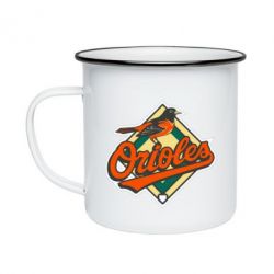 Кружка эмалированная Baltimore Orioles - PrintSalon