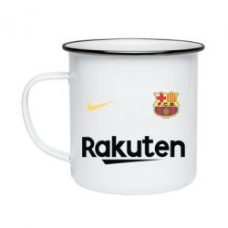 Кружка емальована Barcelona Racuten - PrintSalon