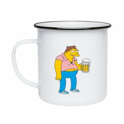 Кружка эмалированная Барни Гамбл - PrintSalon