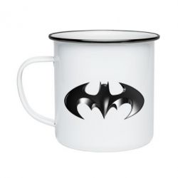 Кружка емальована Batman "3d Logo" - PrintSalon