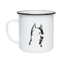 Кружка эмалированная Batman Hero - PrintSalon
