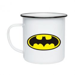Кружка эмалированная Batman - PrintSalon