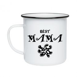 Кружка эмалированная Best Mama-PrintSalon Кружка эмалированная Best Mama