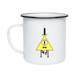 Кружка эмалированная Билл Шифр - PrintSalon