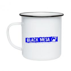Кружка емальована Black Mesa-PrintSalon Кружка емальована Black Mesa