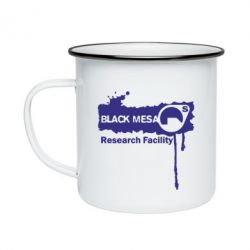 Кружка емальована Black Mesa - PrintSalon