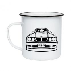 Кружка эмалированная BMW E34 - PrintSalon