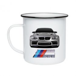 Кружка эмалированная BMW M Power Car - PrintSalon