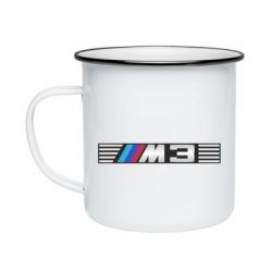 Кружка емальована BMW M3 - PrintSalon