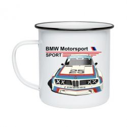 Кружка емальована Bmw motorsport - PrintSalon
