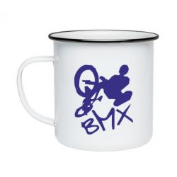 Кружка эмалированная BMX - PrintSalon