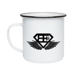 Кружка емальована Body Engineers - PrintSalon