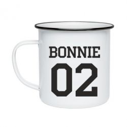 Кружка эмалированная Bonnie 02 - PrintSalon