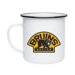 Кружка эмалированная Boston Bruins - PrintSalon