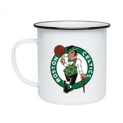 Кружка емальована Boston Celtics - PrintSalon