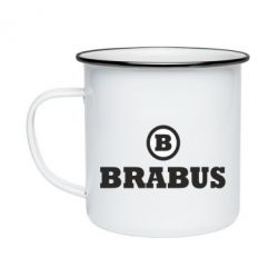 Кружка эмалированная Brabus - PrintSalon