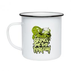 Кружка эмалированная Bring me the horizon - PrintSalon