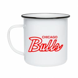 Кружка емальована Bulls from Chicago - PrintSalon