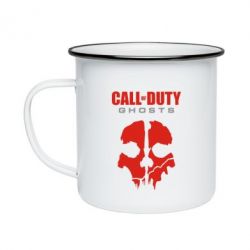 Кружка емальована Call of Duty Ghosts - PrintSalon