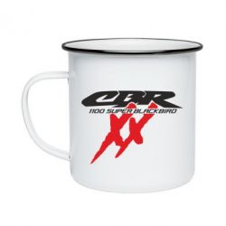 Кружка емальована CBR Super Blackbird 1100XX - PrintSalon