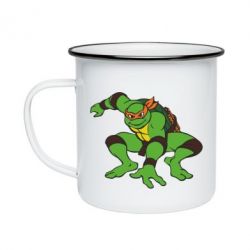 Кружка емальована Черепашки-ніндзя - PrintSalon