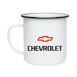 Кружка емальована CHEVROLET - PrintSalon