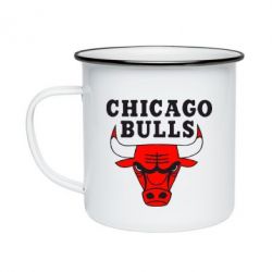 Кружка емальована Chicago Bulls - PrintSalon