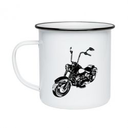 Кружка эмалированная Чопер - PrintSalon