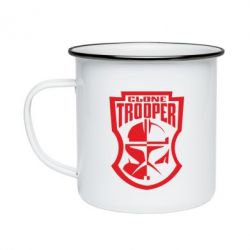 Кружка емальована Clone Trooper - PrintSalon