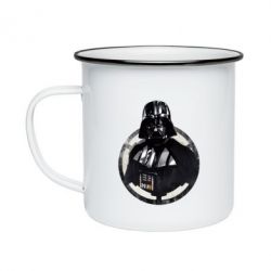 Кружка эмалированная Дарт Вейдер Арт - PrintSalon