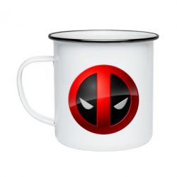 Кружка емальована Deadpool Logo - PrintSalon