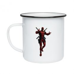 Кружка емальована Deadpool - PrintSalon
