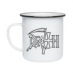 Кружка эмалированная death - PrintSalon