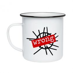 Кружка эмалированная Depeche Mode Wrong - PrintSalon