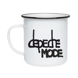 Кружка эмалированная Депеш Мод - PrintSalon