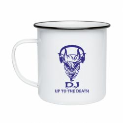Кружка эмалированная Dj Up to the Dead-PrintSalon Кружка эмалированная Dj Up to the Dead