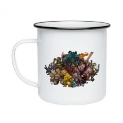 Кружка эмалированная Dota 2 "Everybody here" - PrintSalon