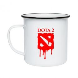 Кружка эмалированная Dota 2 Logo - PrintSalon