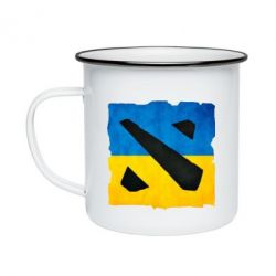 Кружка эмалированная Dota 2 Ukraine Team-PrintSalon Кружка эмалированная Dota 2 Ukraine Team
