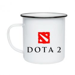 Кружка эмалированная Dota 2 - PrintSalon