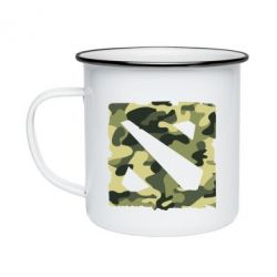 Кружка емальована Dota камуфляж - PrintSalon