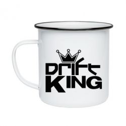 Кружка эмалированная Drift King - PrintSalon
