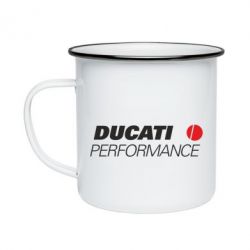 Кружка эмалированная Ducati Perfomance - PrintSalon