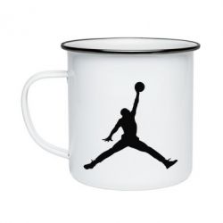 Кружка емальована Джордан - PrintSalon