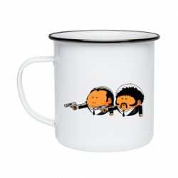 Кружка эмалированная Джулс и Винсент - PrintSalon