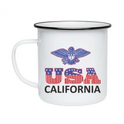Кружка эмалированная Eagle USA - PrintSalon