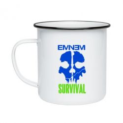 Кружка емальована Eminem Survival - PrintSalon